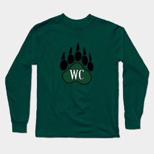 Wildcat Paw Print Long Sleeve T-Shirt